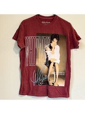 NEW Whitney Houston I Will Always Love You Short Sleeved Tee - Size: Small